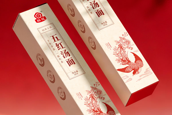 五红汤面包装设计